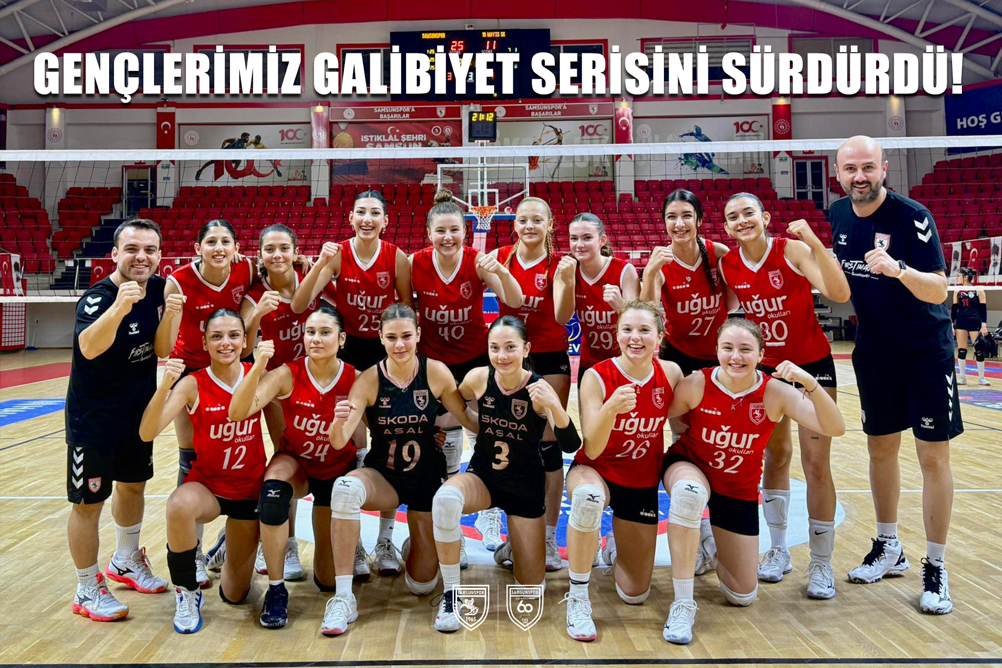 SAMSUNSPOR VOLEYBOL GENÇ 3 – 0 19 MAYIS VOLEYBOL