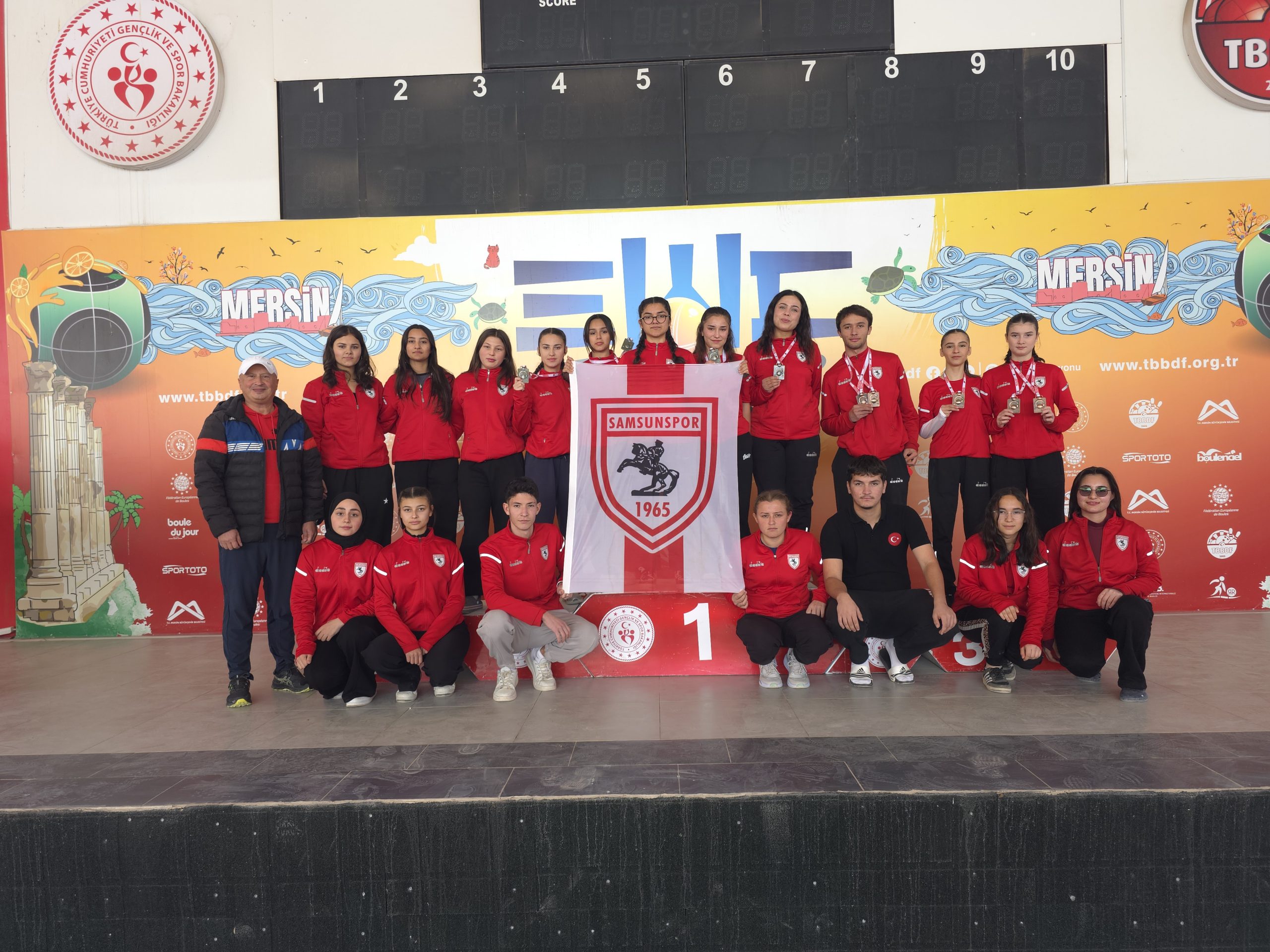 SAMSUNSPOR BOCCE TAKIMI VOLO TÜRKİYE ŞAMPİYONASINA DAMGA VURDU