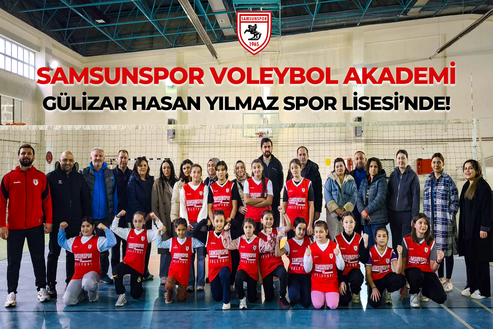 VOLEYBOL AKADEMİMİZ GÜLİZAR HASAN YILMAZ SPOR LİSESİ’NDE ANTRENMANLARA BAŞLADI
