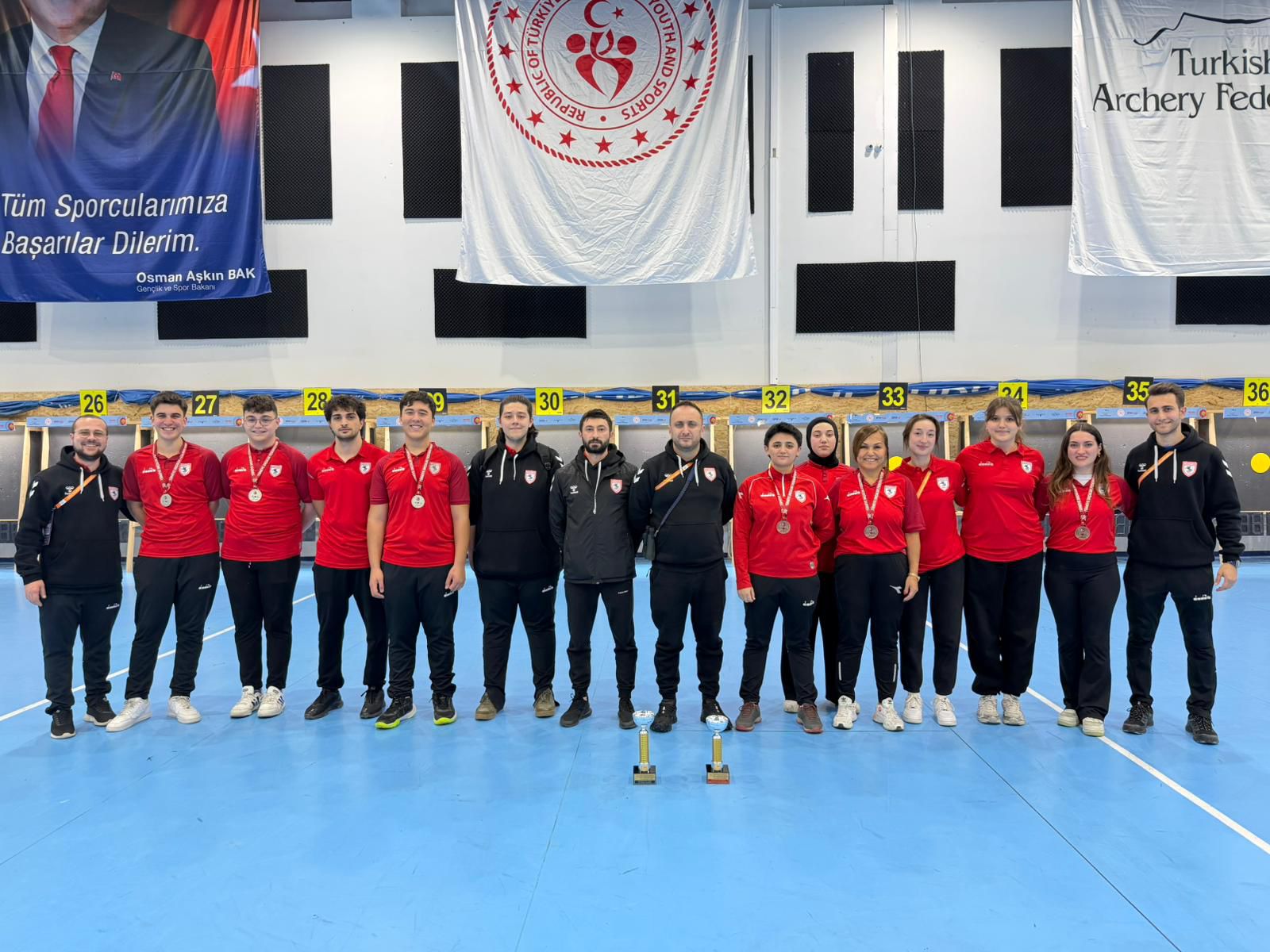SALON OKÇULUK KIŞ KUPASI’NDA SAMSUNSPOR RÜZGARI!