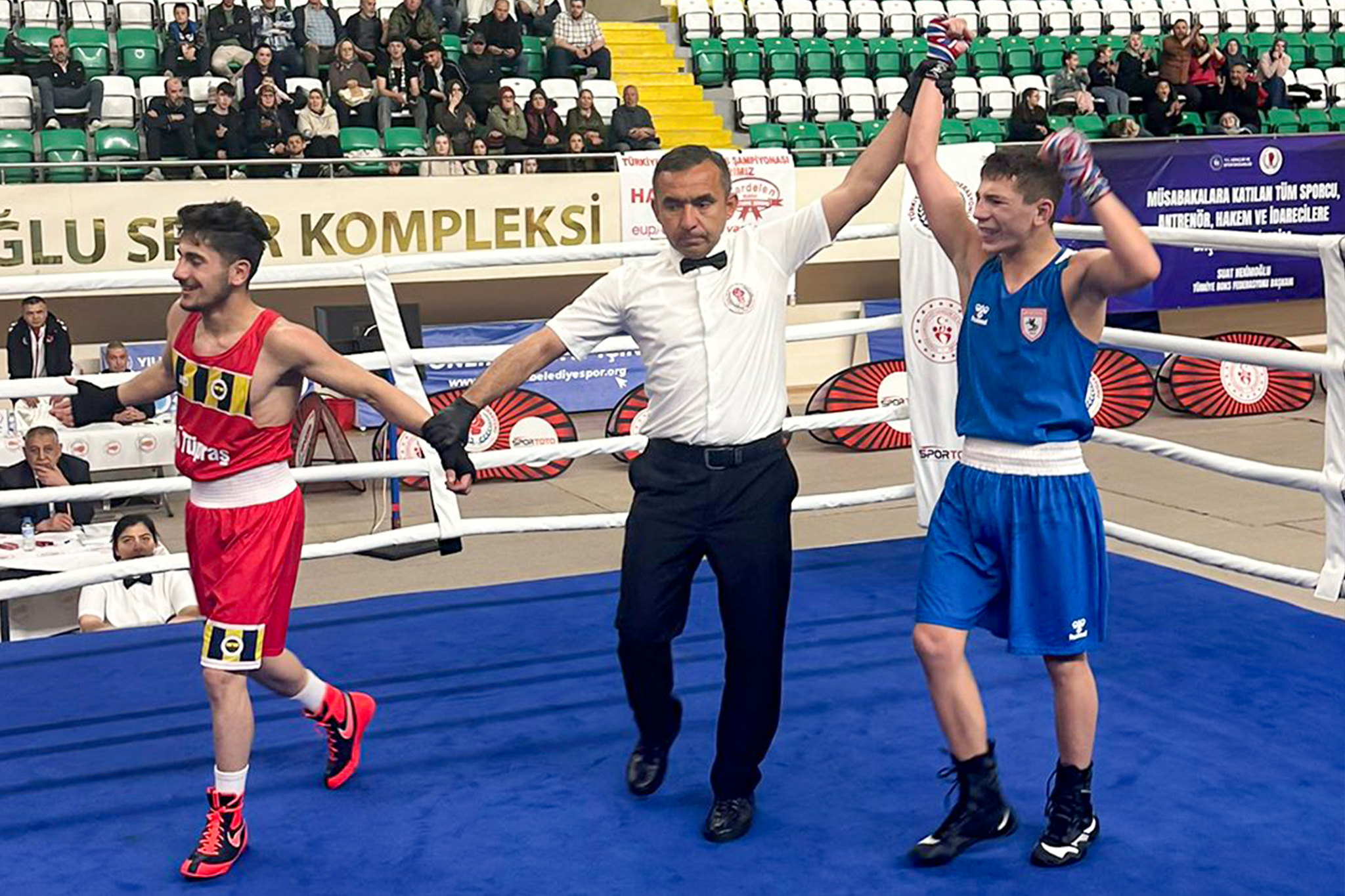 MUHAMMED ALİ ARLI 55 KİLODA TÜRKİYE ŞAMPİYONU!